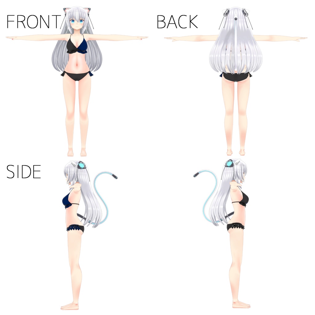 フリルビキニ【刀匠ねずみ式素体3.2~3.4】
