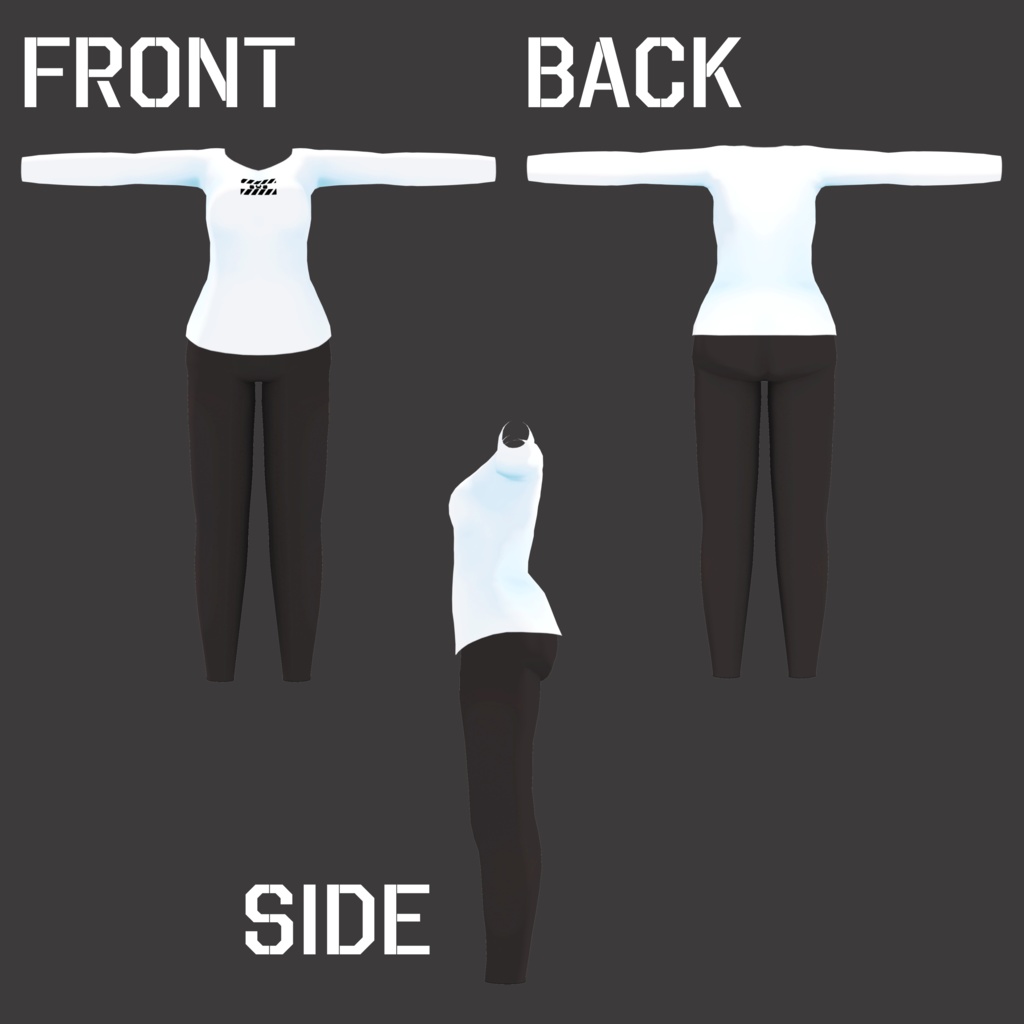 オータムセット【レイニィちゃん用衣装モデル】