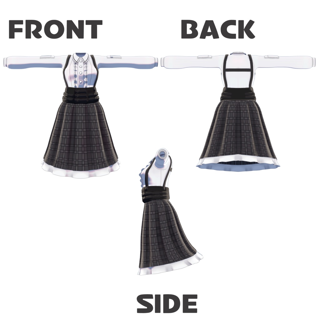 ロリータテック【あのんちゃん・むろむちゃん/サリアちゃん用衣装モデル】