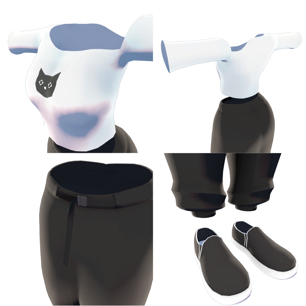 ストリートスタイル【あのんちゃん・むろむちゃん用衣装モデル】