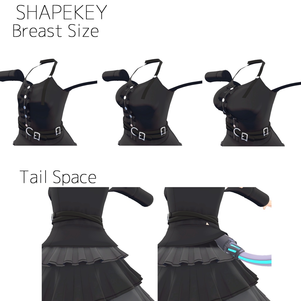 ゴスロリサマーワンピ【量産型のらきゃっとぷらす】