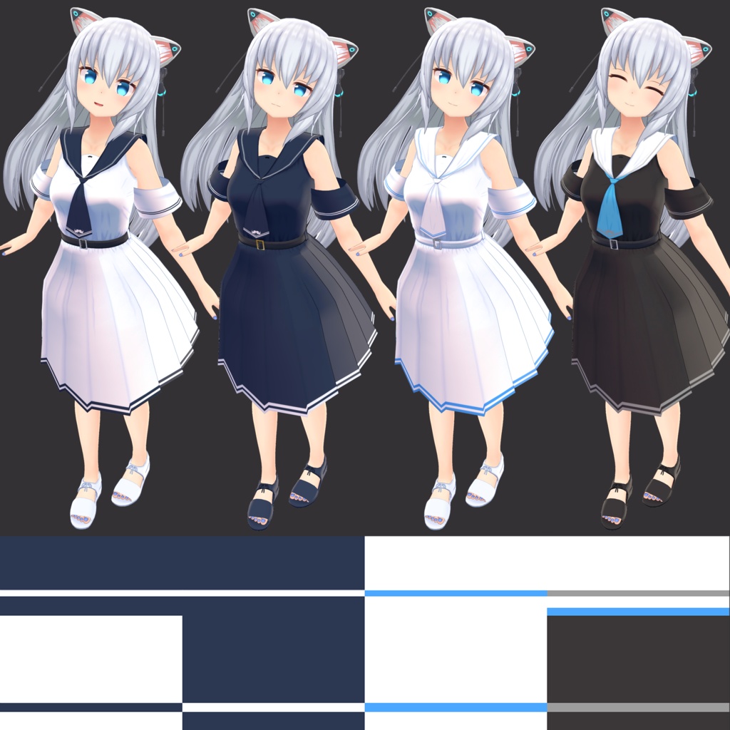 マリンセーラー【量産型のらきゃっとぷらす】