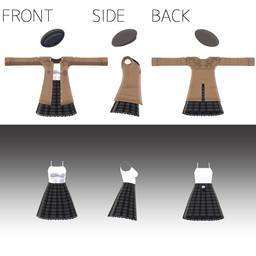 オータムオーバーカーディガン【量産型のらきゃっとぷらす】