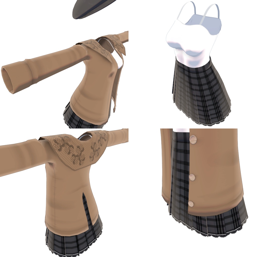 オータムオーバーカーディガン【量産型のらきゃっとぷらす】