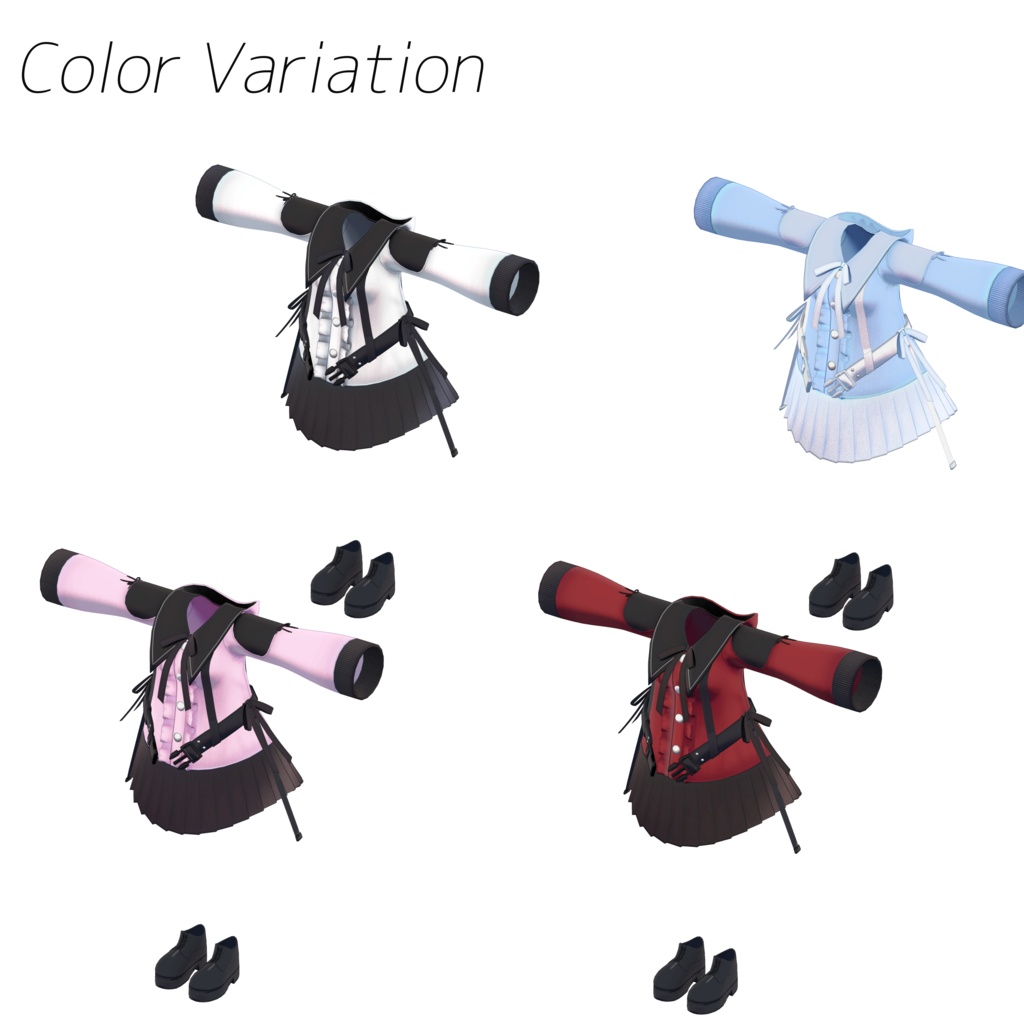 GLHoodie【複数アバター対応衣装モデル】