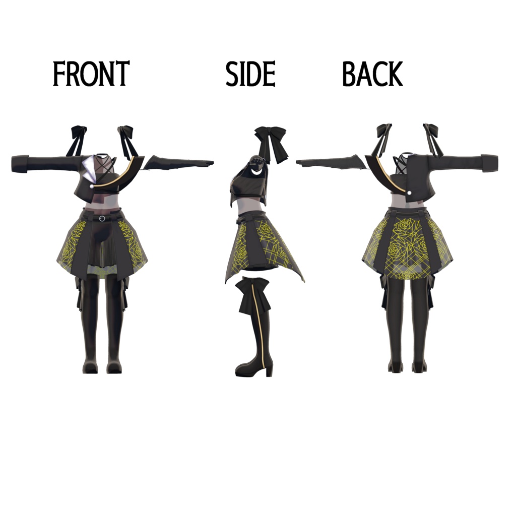 Oblique Silhouette-オブリークシルエット-【量産型のらきゃっとぷらす