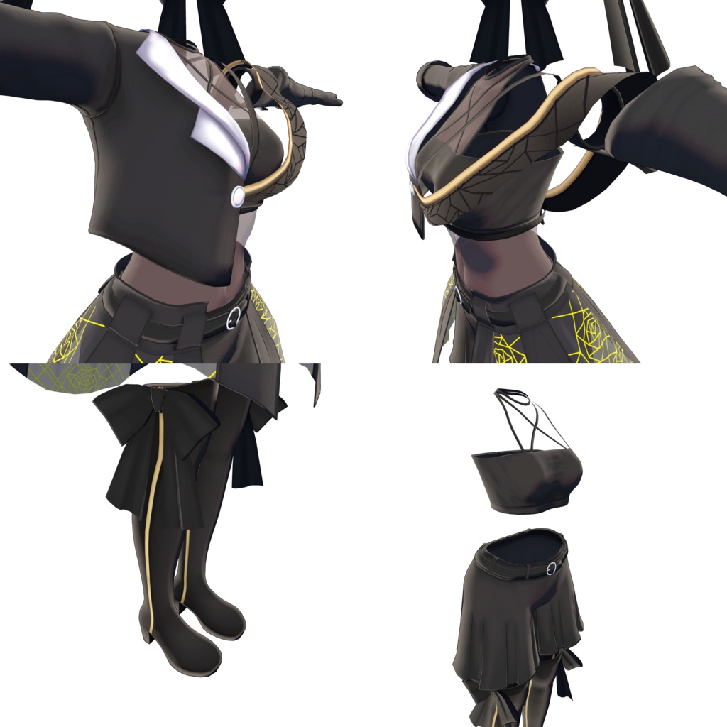 Oblique Silhouette-オブリークシルエット-【量産型のらきゃっとぷらす