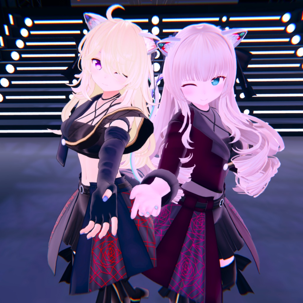 Oblique Silhouette-オブリークシルエット-【量産型のらきゃっとぷらす