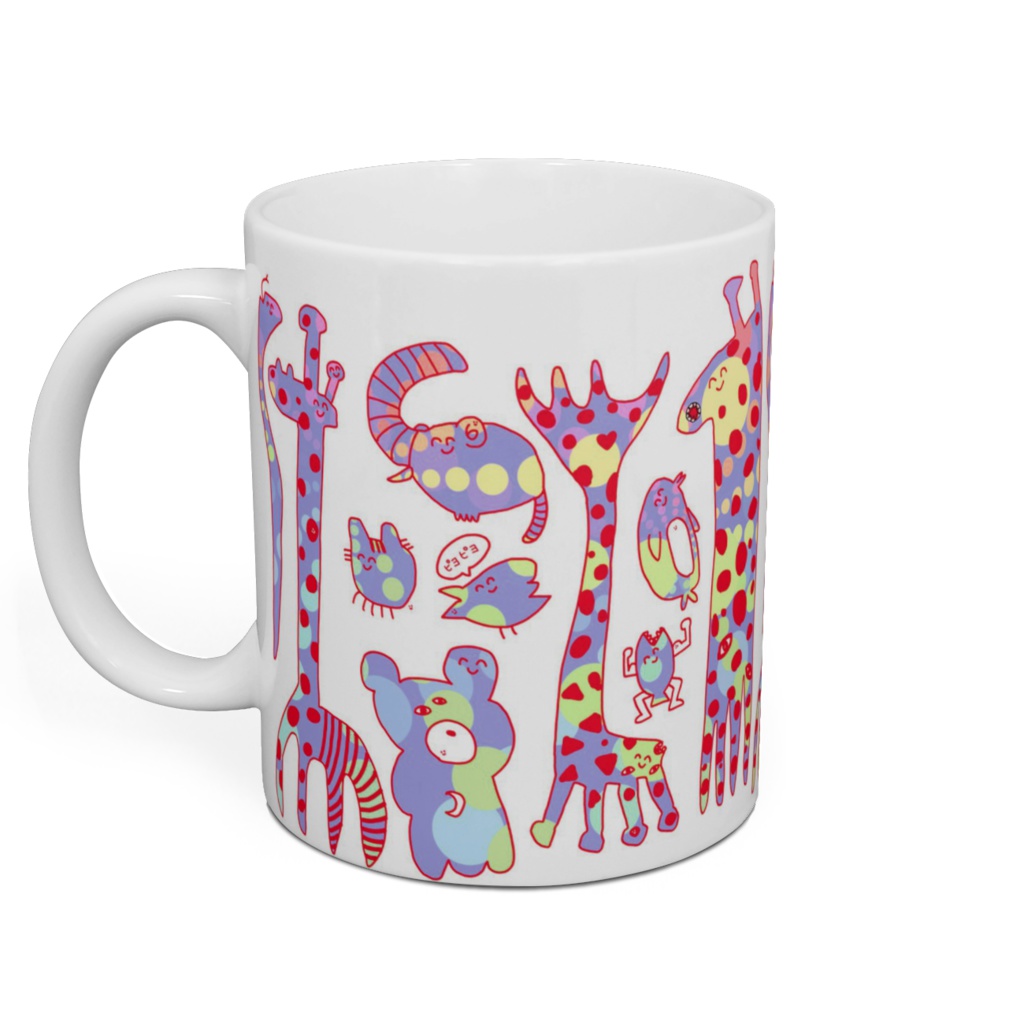 かわいいどうぶつさんマグカップ