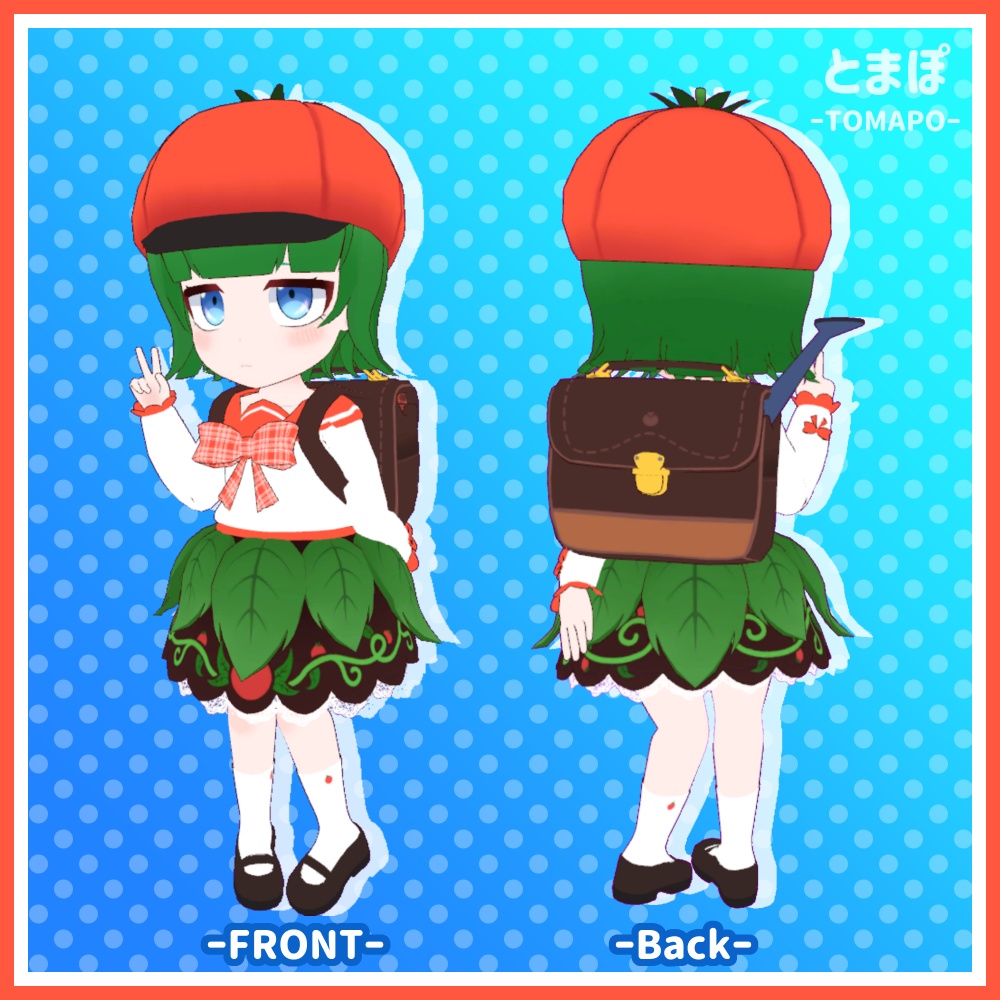 【オリジナル3Dモデル】とまぽ-Tomapo-