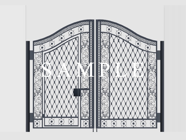 3D素材 エクステリア 門扉 外構 小物 家具 屋外