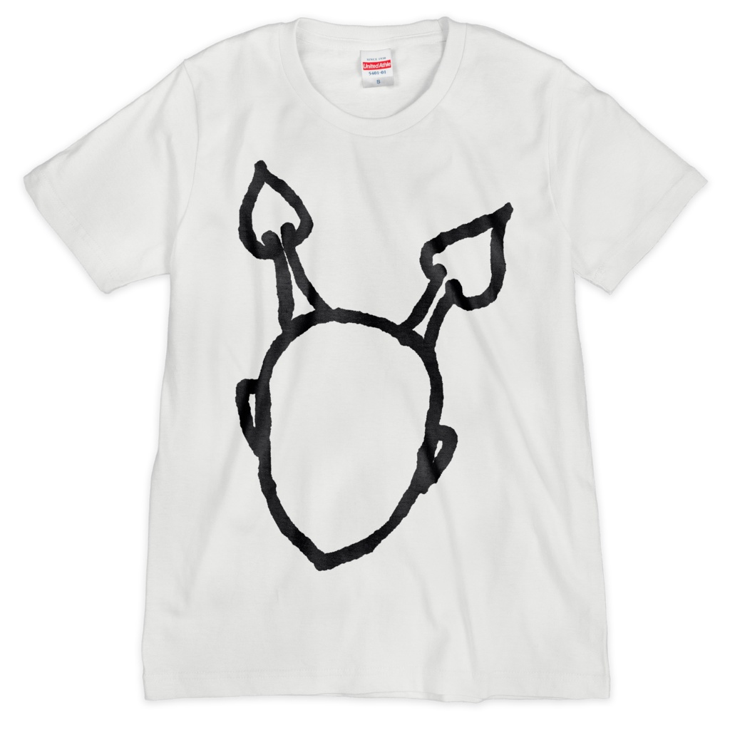 KAIZER EDITION WHITE×BLACK T-shirt (wh)