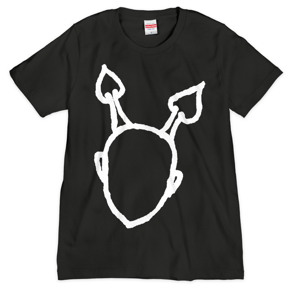 KAIZER EDITION BLACK×WHITE T-shirt (bk)