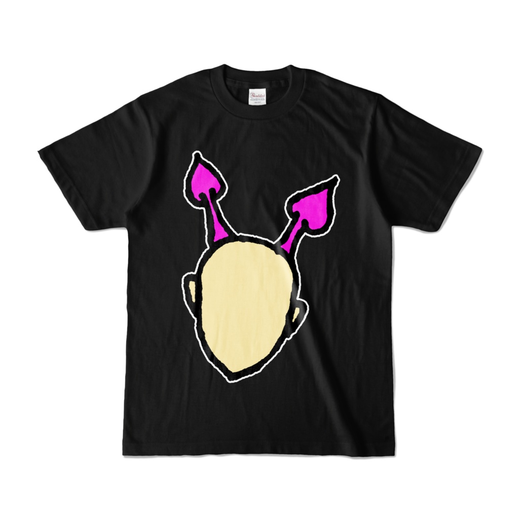 VIVID EDITION - Type pink T-shirt (bk)