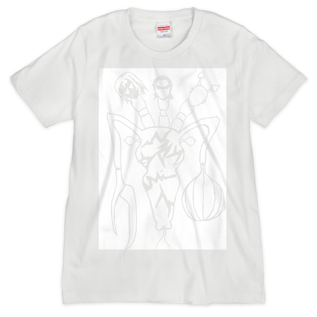 EMPEROR EDITION WHITE×WHITE T-shirt (wh)
