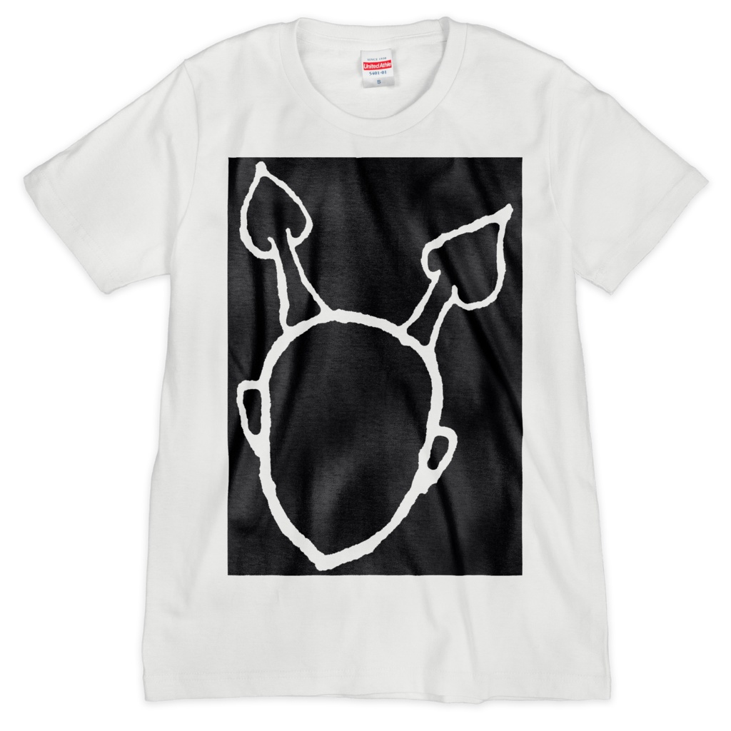 ROYAL EDITION WHITE×BLACK T-shirt (wh)