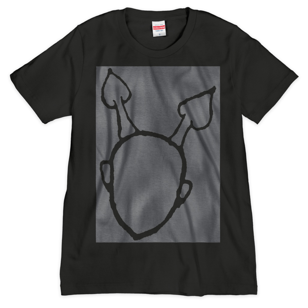 ROYAL EDITION BLACK×GRAY T-shirt (bk)