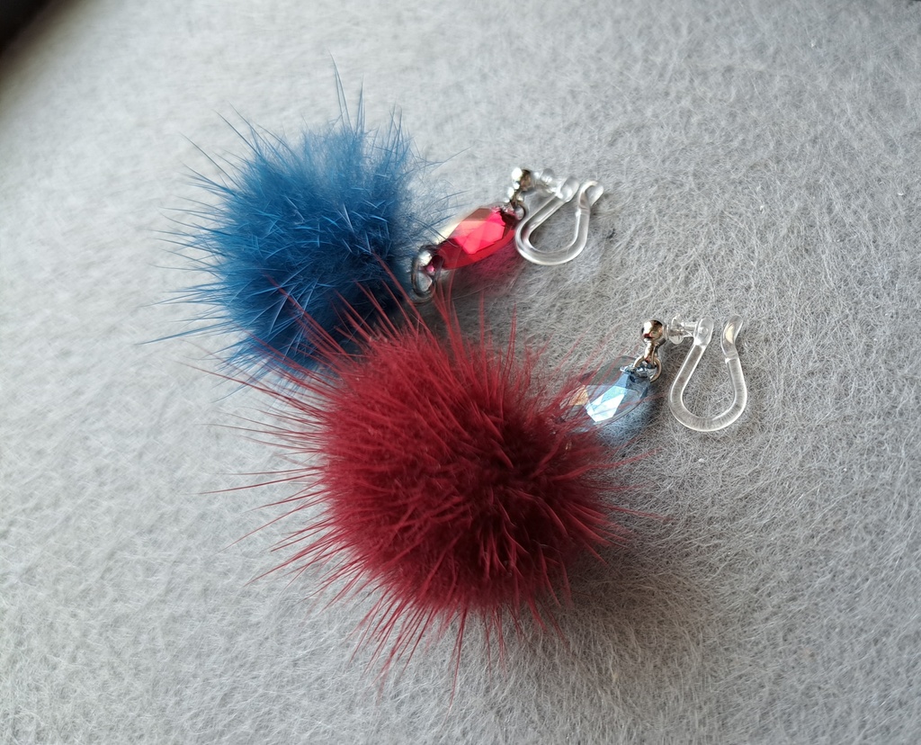 【TENET】順行逆行ノンホールピアス