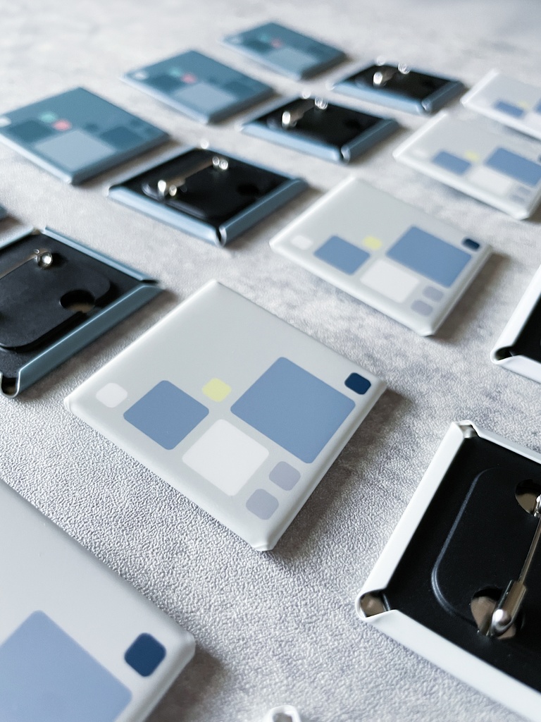 缶バッヂ付きトートバッグ(penguin)