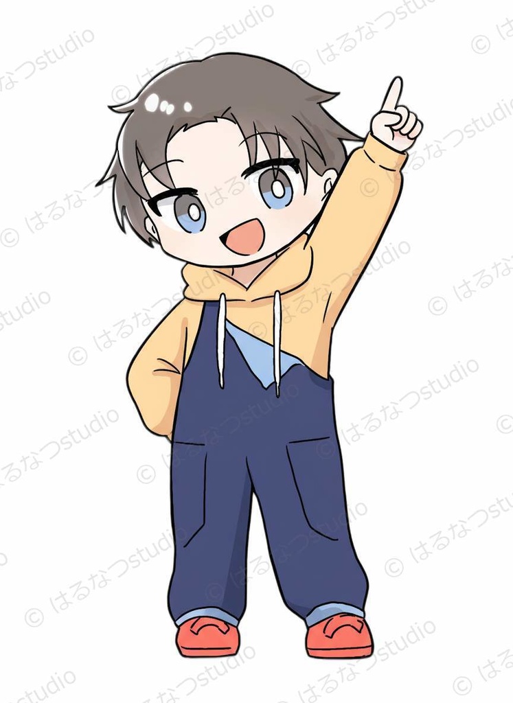 はる イラスト素材 フルセット|15ポーズ 背景透過PNG【教育・ビジネス向け】