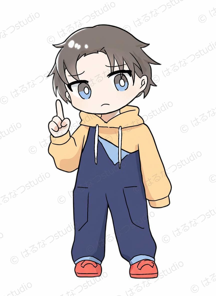 はる イラスト素材 フルセット|15ポーズ 背景透過PNG【教育・ビジネス向け】