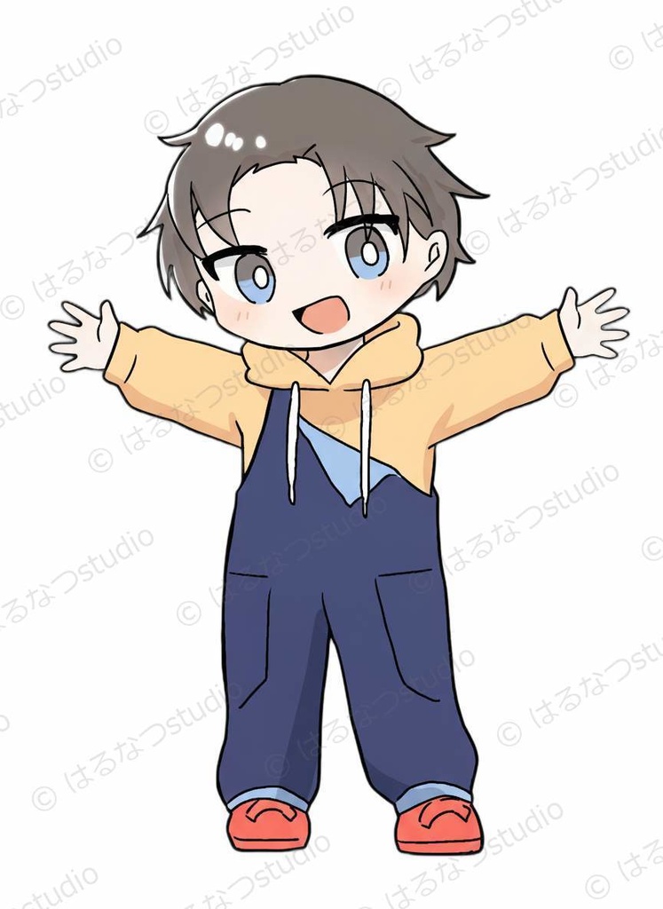 はる イラスト素材 フルセット|15ポーズ 背景透過PNG【教育・ビジネス向け】