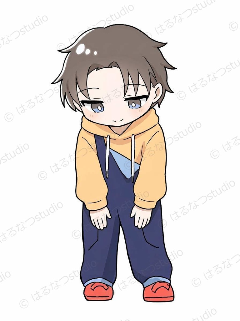 はる イラスト素材 フルセット|15ポーズ 背景透過PNG【教育・ビジネス向け】