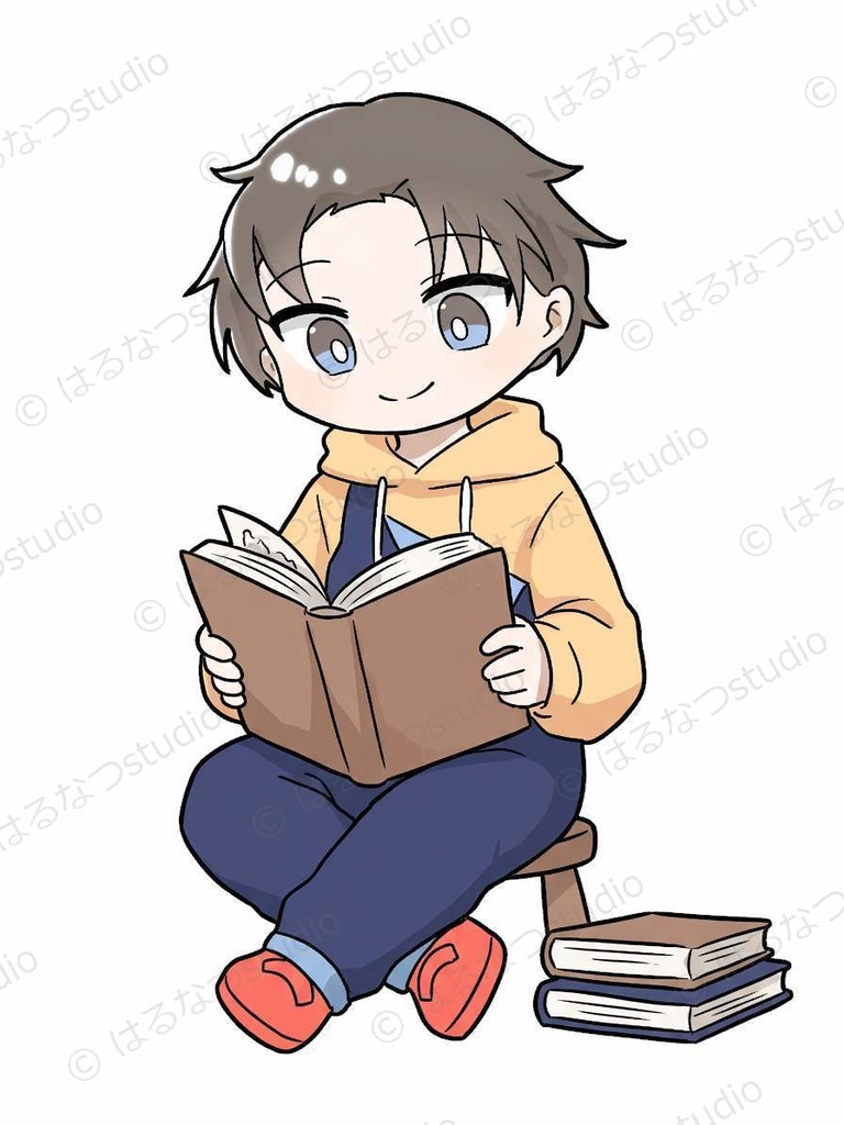 はる イラスト素材 フルセット|15ポーズ 背景透過PNG【教育・ビジネス向け】