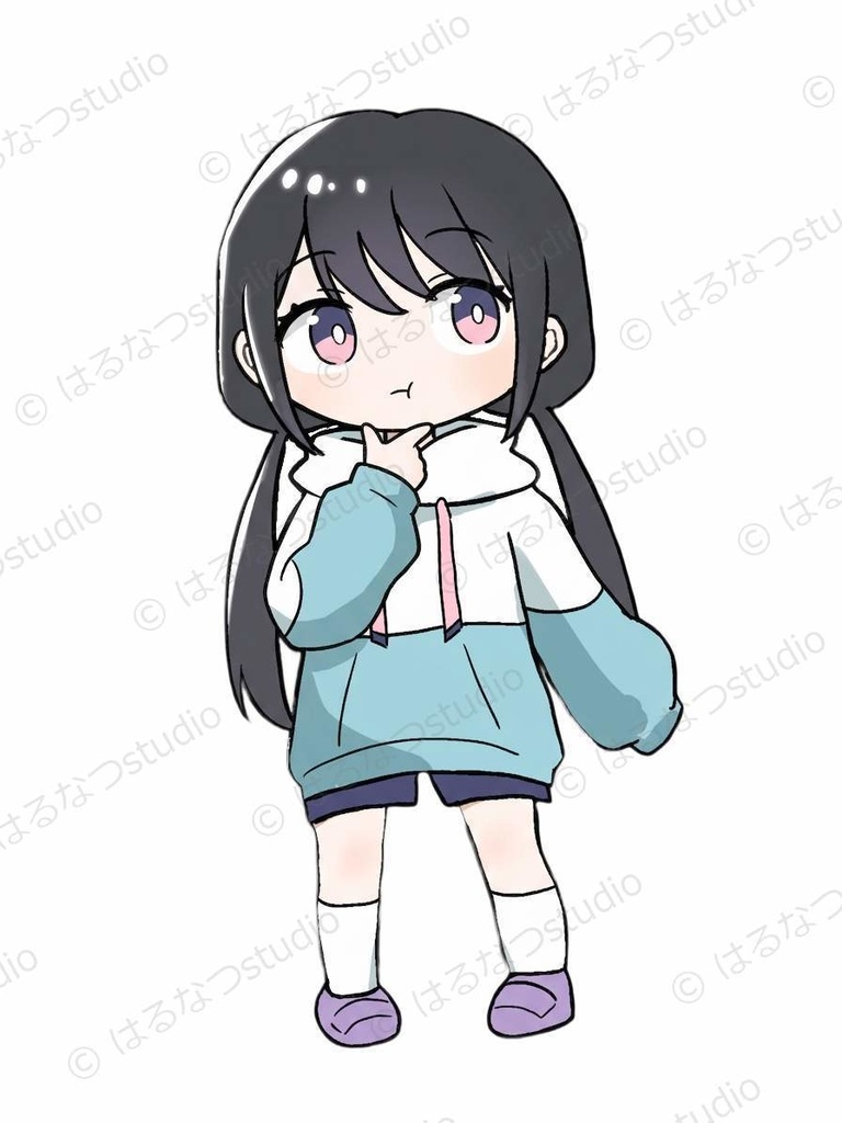 はる&なつみ イラスト素材 2人フルセット|全30ポーズ+シーンイラスト2点 背景透過PNG