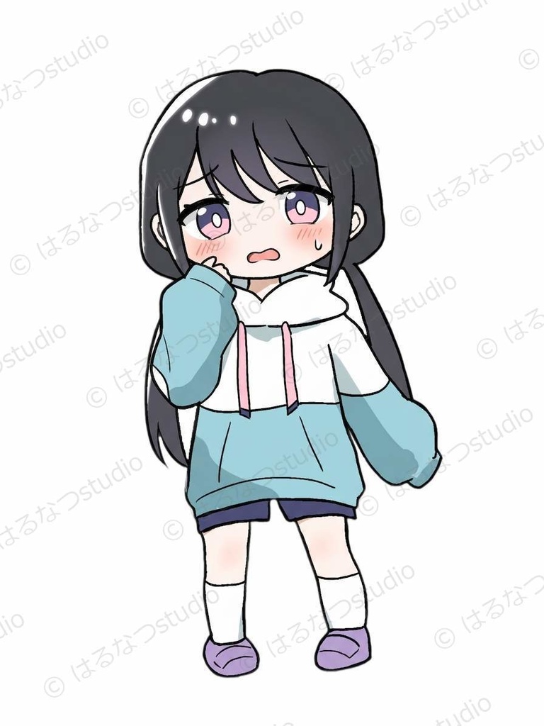 はる&なつみ イラスト素材 2人フルセット|全30ポーズ+シーンイラスト2点 背景透過PNG