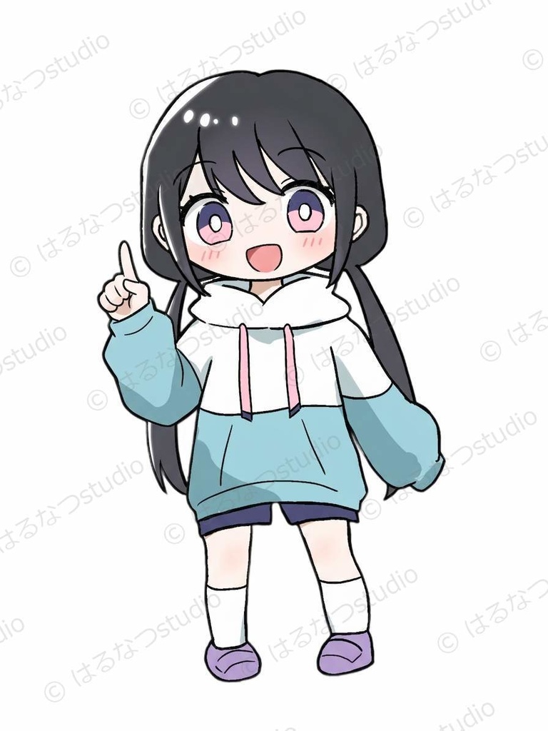 はる&なつみ イラスト素材 2人フルセット|全30ポーズ+シーンイラスト2点 背景透過PNG