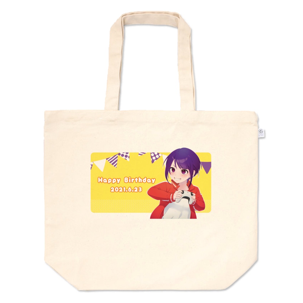 2021birthdayトートバッグ