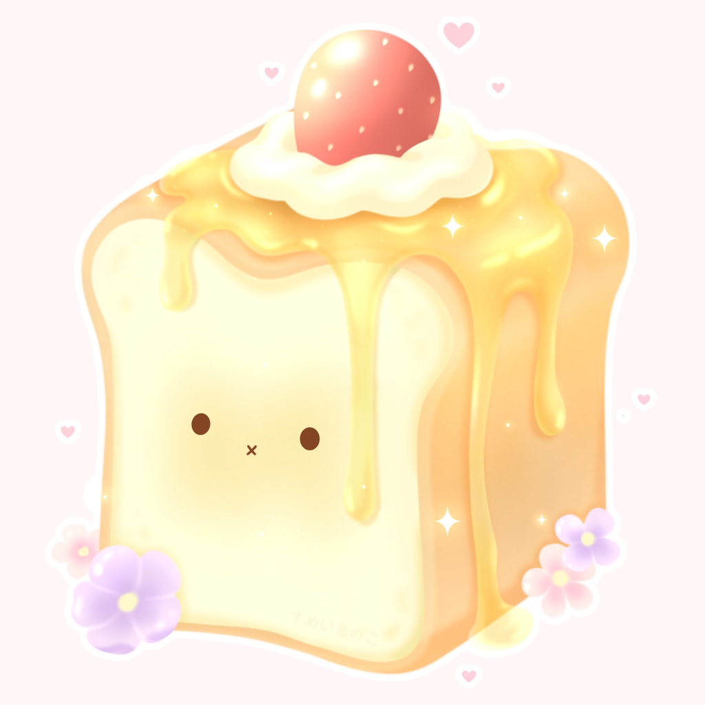 ふんわりスイーツコレクション|デジタルステッカーセット