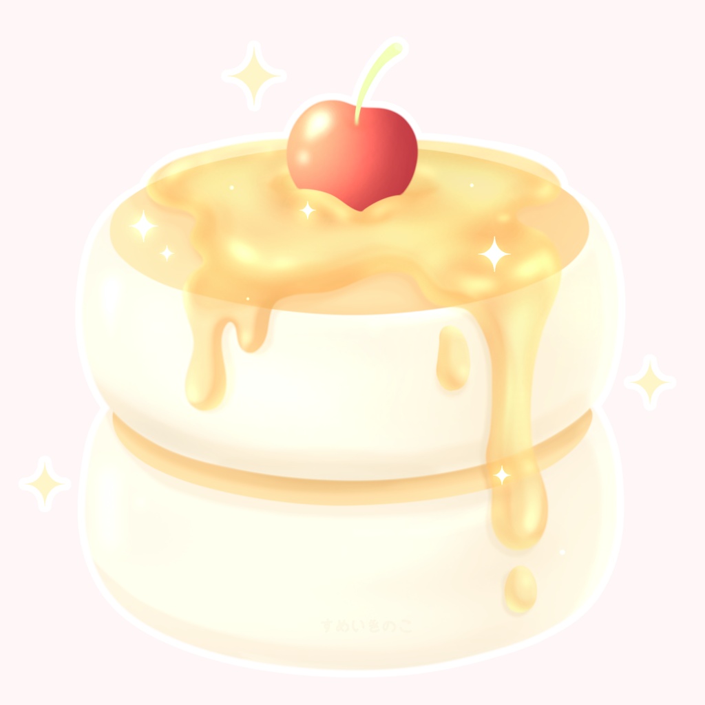 ふんわりスイーツコレクション|デジタルステッカーセット