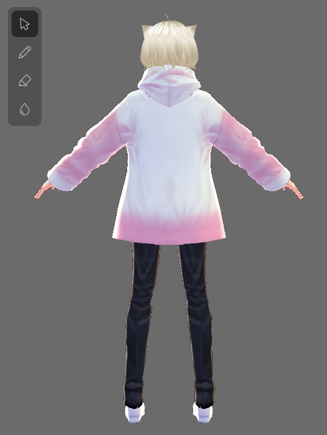 Gradient Hoodie - Pink