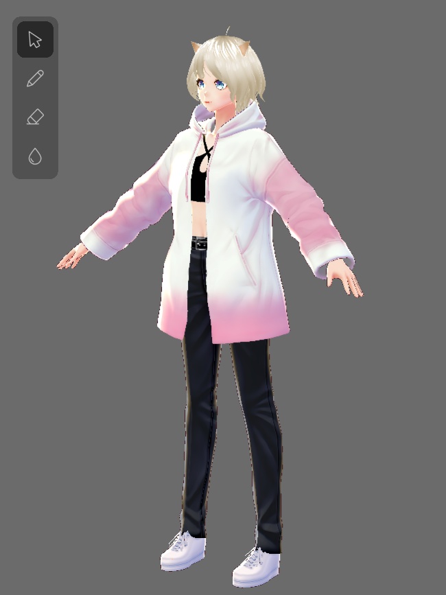 Gradient Hoodie - Pink