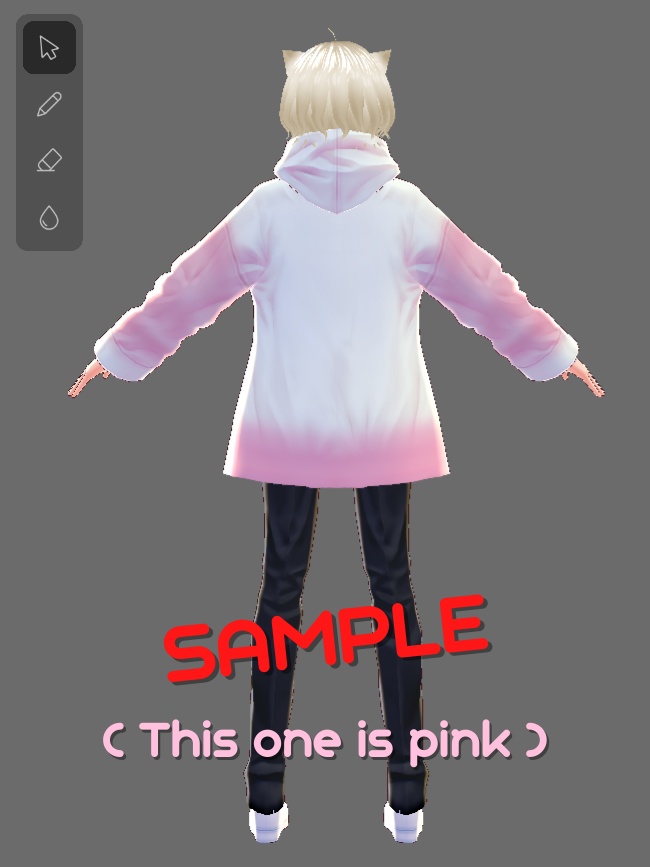 Gradient Hoodie-Orange