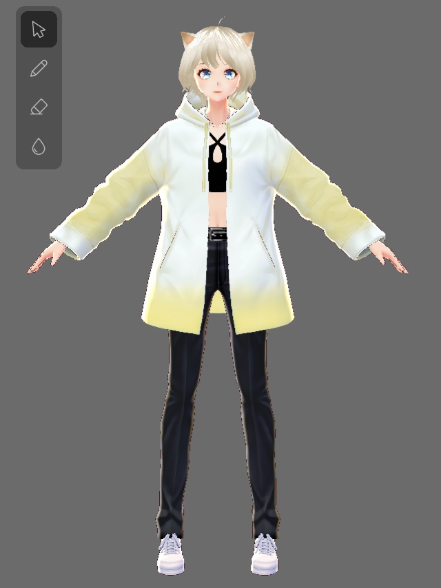 Gradient Hoodie-Yellow