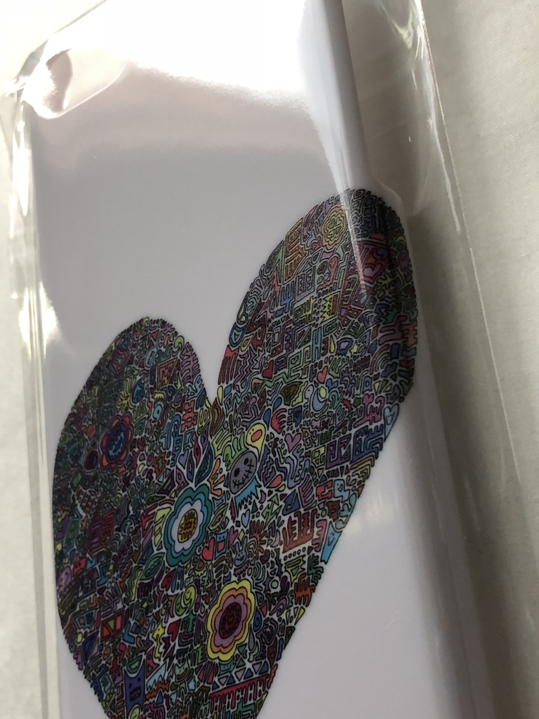 【スマホケース】細密画色付き(斜め2)