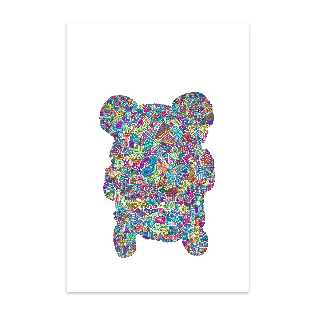 【ポストカード】くま