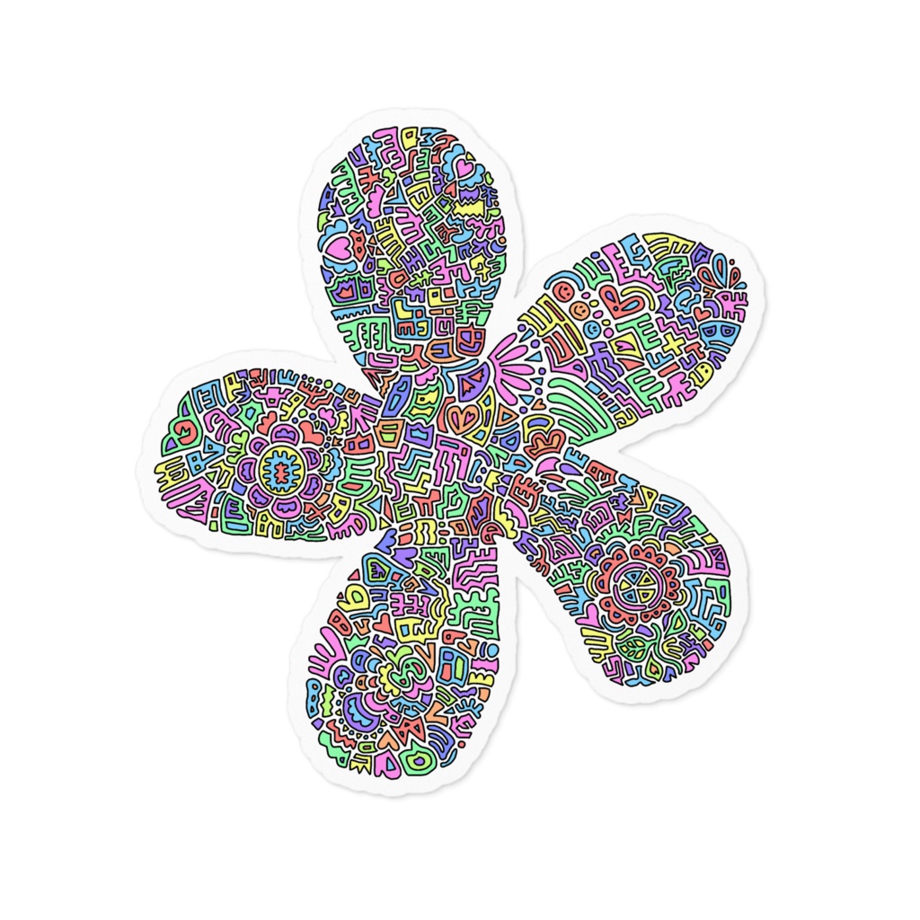 【ステッカー】はな