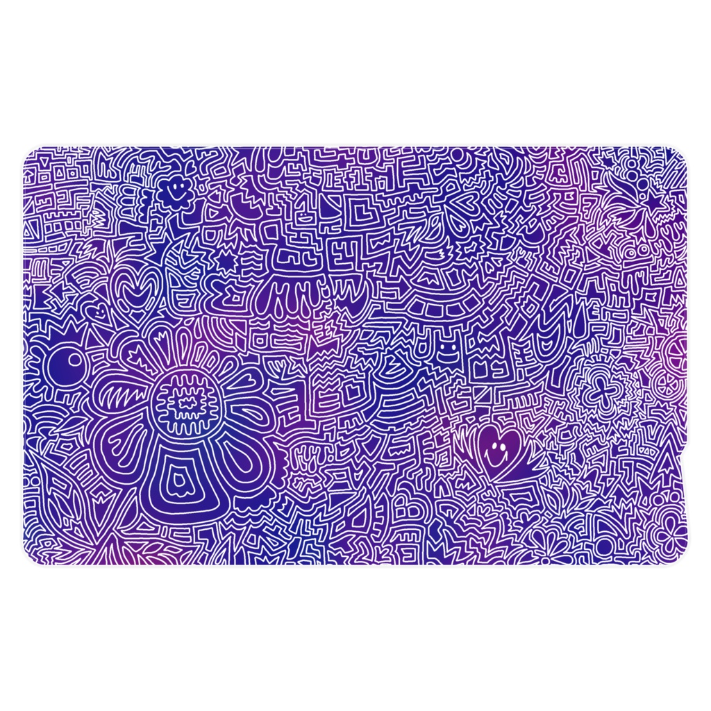 【ICカードステッカー】藍彩