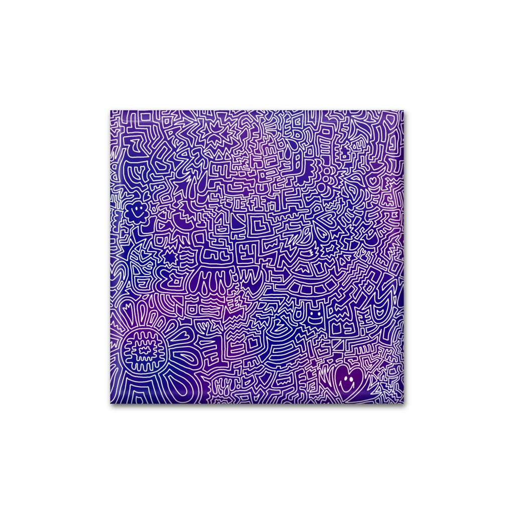 【缶バッジ】藍彩