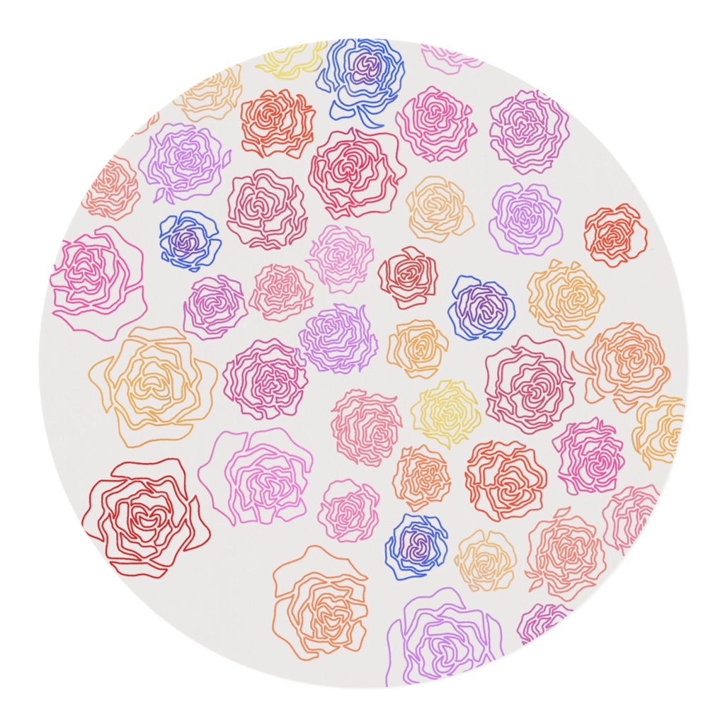 【マスキングテープ】薔薇