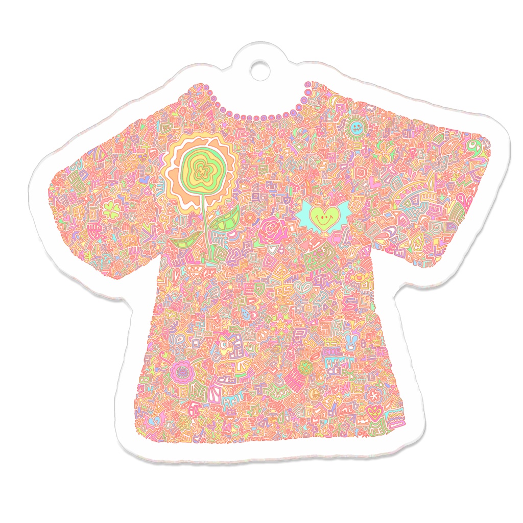【アクリルキーホルダー】シャツ
