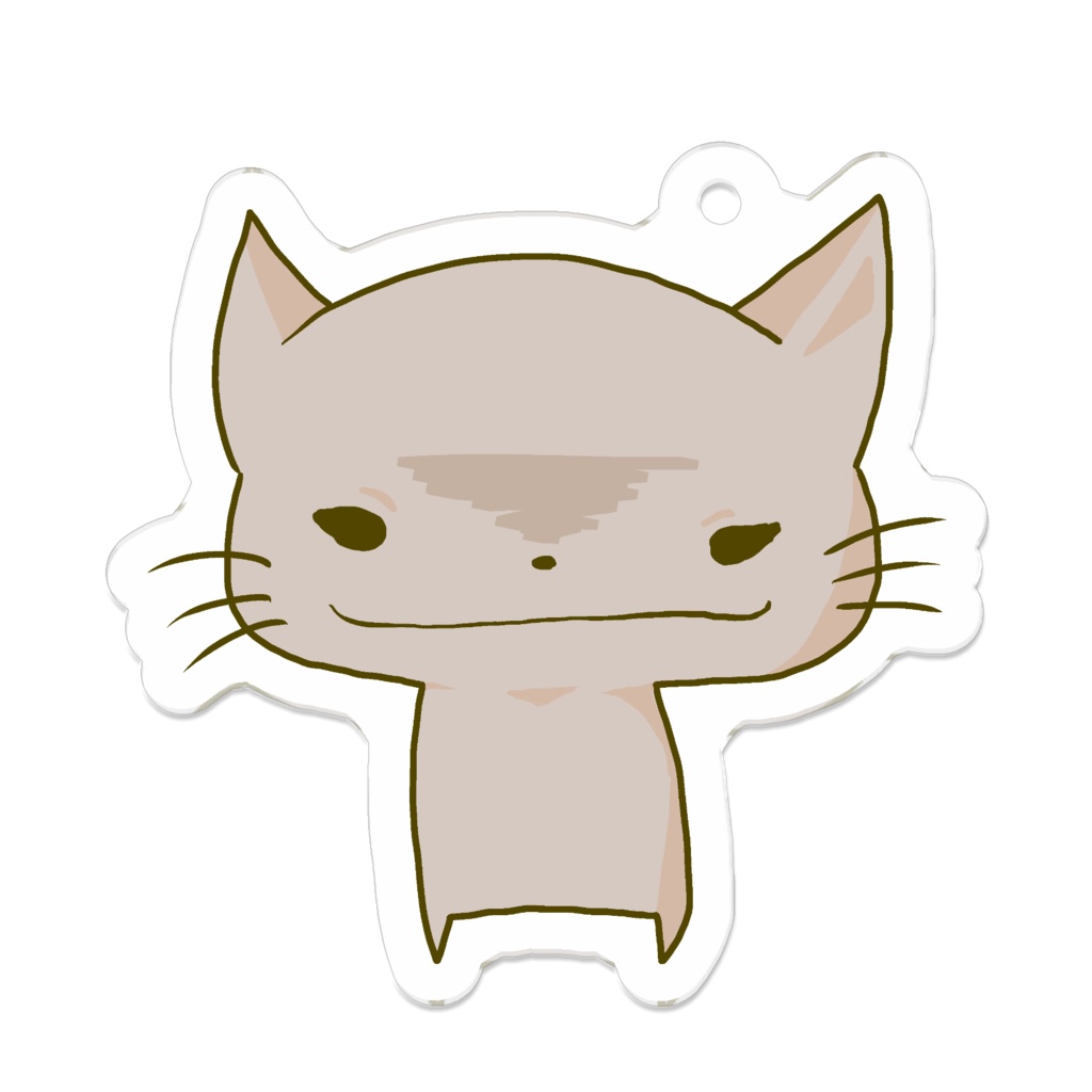 企んでるねこ