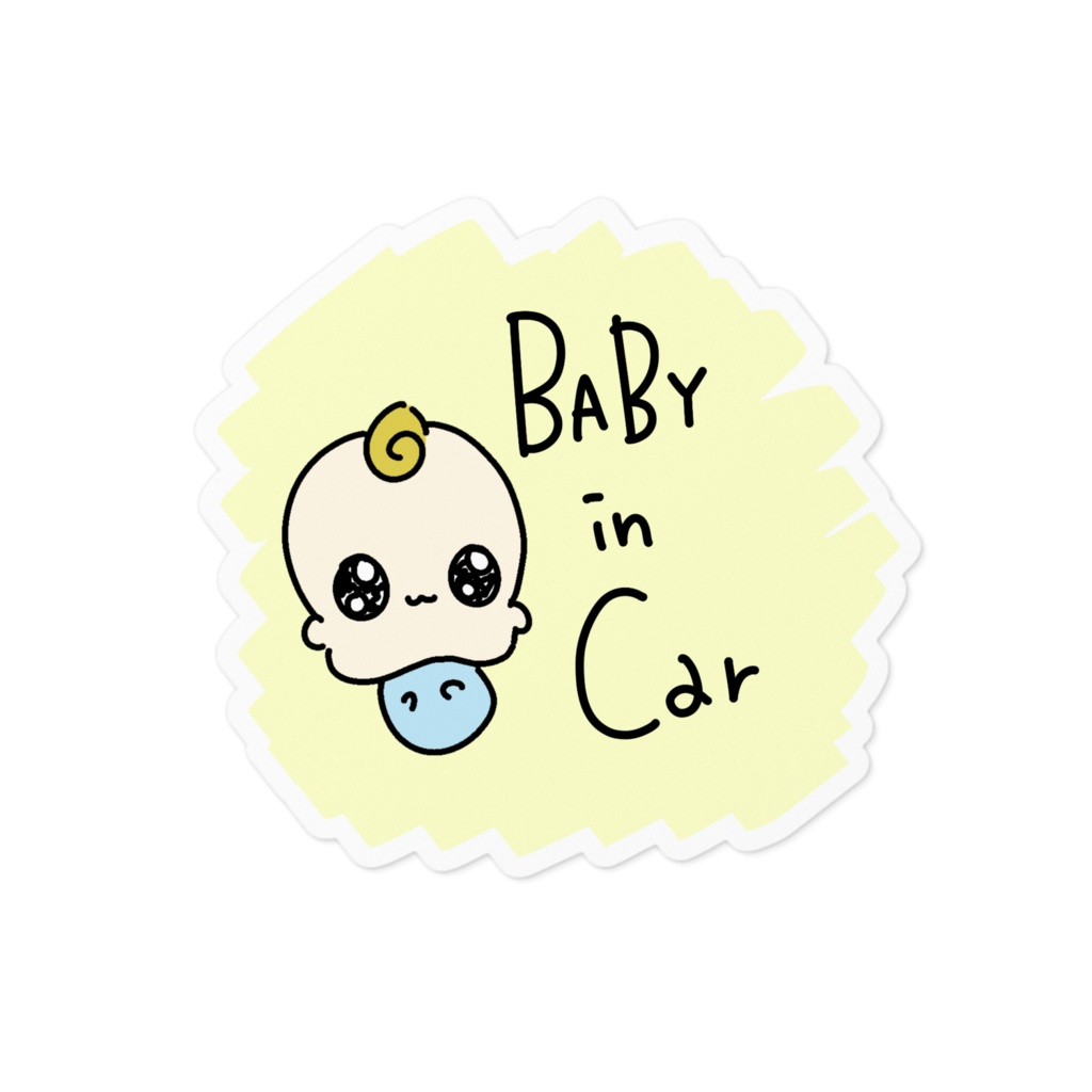 baby in  car