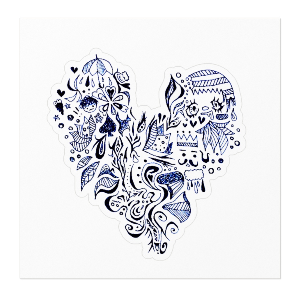 【ステッカー】Heart
