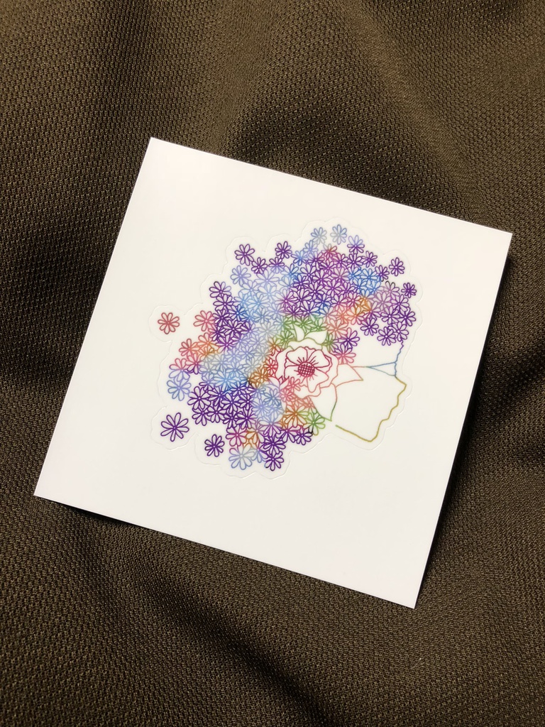 【ステッカー】目隠し