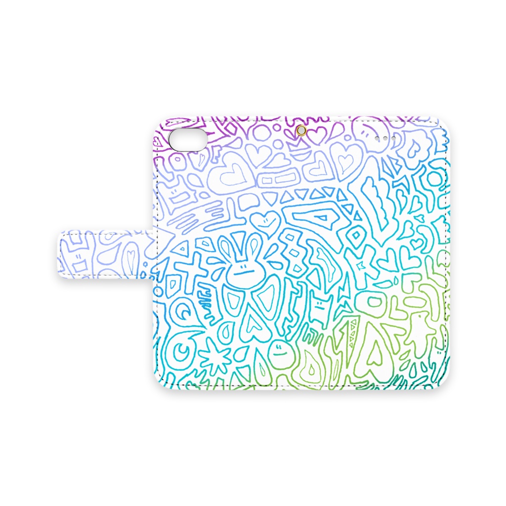 【スマホケース】細密画